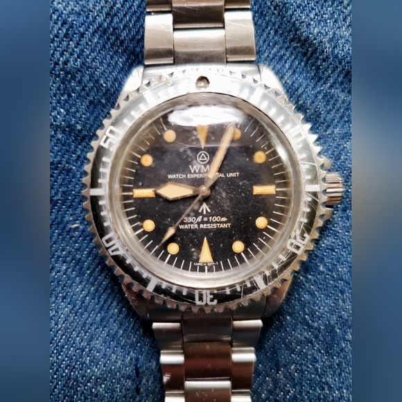 WMT Dive Watch Submariner Aged